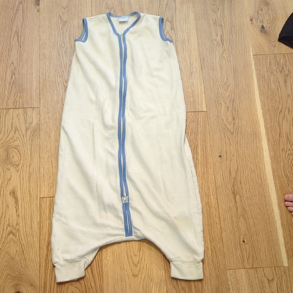 Sleeveless Organic Cotton Sleeper Bag For Walkers